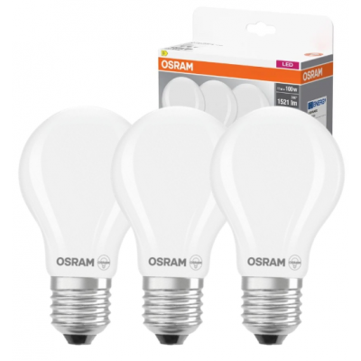 Żarówka LED 3szt. E27 11W=100W 1521lm neutralna biel 300st OSRAM (4058075592537)